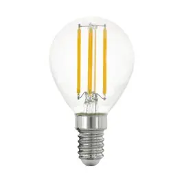 Dagens tilbud - Eglo LED Kugle E14 Filament Klar 2.2W 470lm - 830 Varm Hvid Erstatter 40W