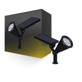 Bestseller | Bright Choice Jordspyd Lys Meillion Solar Sort 2W 200lm - 830 Varm Hvid