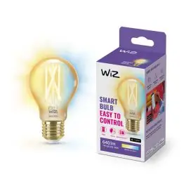 WiZ Smart LED E27 Pære A60 Filament Guld 7W 640lm Bedste Farvegengivelse - Dæmpbar - Erstatter 50W - Netop ankommet