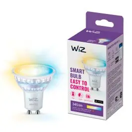 WiZ Smart LED Spot GU10 PAR16 5W 400lm 36D Bedste Farvegengivelse - Dæmpbar - Erstatter 50W | Eftertragtet