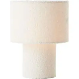 Brilliant Bordlampe Teddy Metal Tekstil Beige 300mm - Egnet Til 1x E27 | Favorit blandt kunder