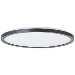 Brilliant Brennan Loftlampe Plast Sort Hvid 17.5W 2000lm - 840 Kold Hvid 294mm - IP44 - 3-Trin Dæmpbar - Tilbudspris