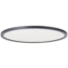 Brilliant Brennan Loftlampe Plast Sort Hvid 22W 2700lm - 840 Kold Hvid 420mm - IP44 - 3-Trin Dæmpbar - Populært produkt