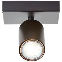 Brilliant Jello Loftlampe Metal Matt Sort 4.5W 345lm - 830 Varm Hvid Inkl. 1x GU10 - Populært produkt