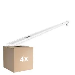 Bedst sælgende - Fordelspakke 4x Noxion Lysrender Click V2 LED T8 Egnet til 1x 120cm LED Lysrør