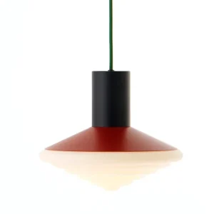 Whipped Pendant Lamp, pure green fra LEO Objects | Nem betaling