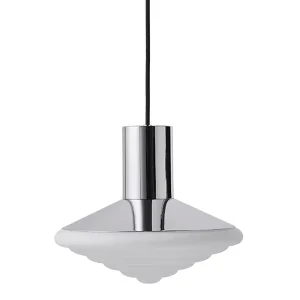 Whipped Pendant Lamp, all chrome fra LEO Objects - Kun denne uge