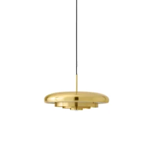 Resonant pendel, polished brass fra Audo Copenhagen | Kun denne uge