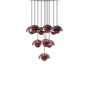 Flowerpot Chandelier VP10, 10 pendants fra &Tradition | Netop tilføjet