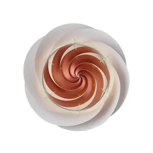 Netop kommet - Swirl Loft/væglampe, kobber fra Le Klint
