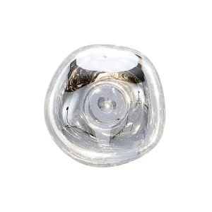 Kun kort tid | Melt Surface Væglampe, chrome fra Tom Dixon