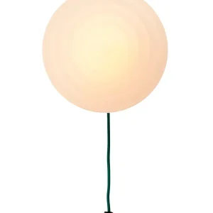 Direkte fra fabrikken - Whipped Wall Lamp, pure green fra LEO Objects