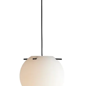 Koi Pendel, white/black Ø32 fra Frandsen | Meget populær