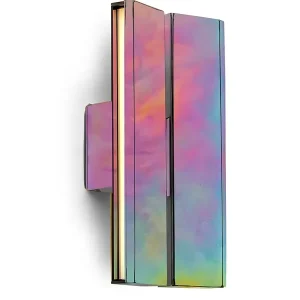 Næsten udsolgt - Papilio Double Væglampe, Dark Opal Chrome Limited Edition fra Anour