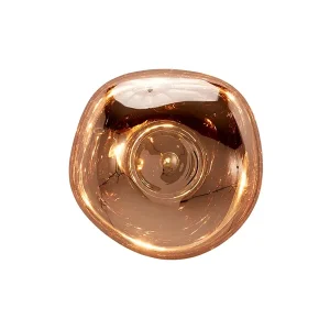 Bedste pris | Melt Surface Væglampe, copper fra Tom Dixon
