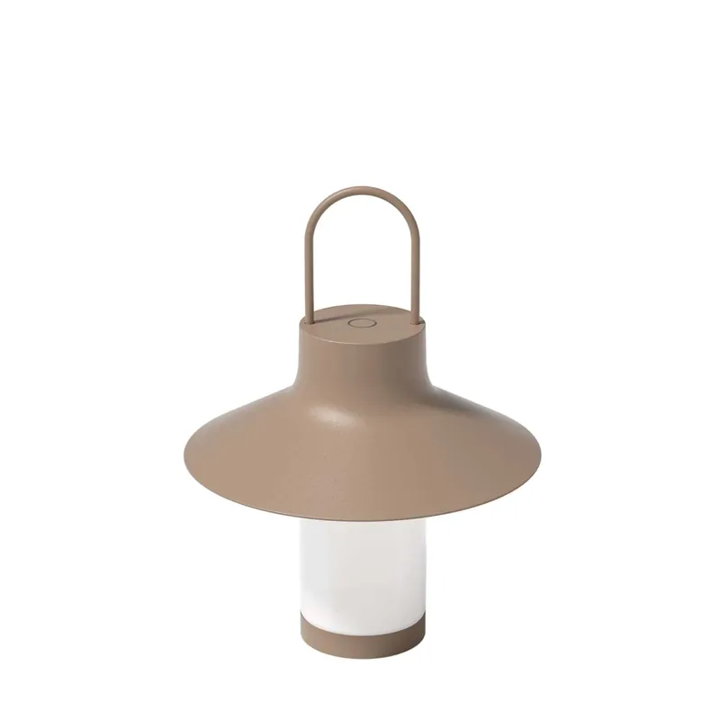 Bedste pris - Shadow Large Gr�beige Bordlampe