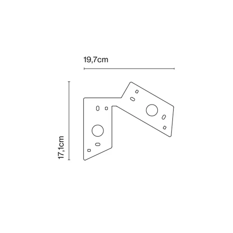 Domus Monteringsplade x 2 - Bestil nemt