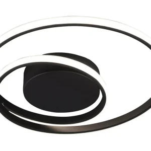 Trio Lighting Trio Lighting Zibal LED plafond matsort Matsort - Belysning - Ekstra rabat