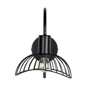 Få tilbage - Venture Home Elsa Væglampe Dimmer LED Stor Svart - Belysning