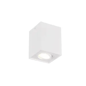 God pris - Trio Lighting Trio Lighting Biscuit plafond GU10 mat hvid - Belysning