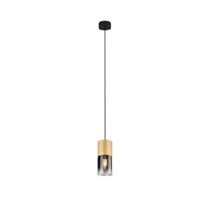 Trio Lighting Trio Lighting Robin loftlampe 1L E27 mat messing/røgfarvet - Belysning - Anbefalet valg