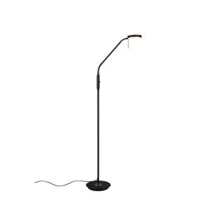 Trio Lighting Trio Lighting Monza LED gulvlampe matsort - Belysning - Eftertragtet