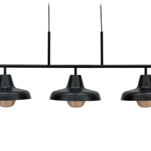 Ny på lager - Venture Home Stöten Loftlampe Sort - Belysning