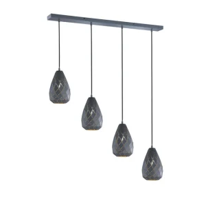 God pris | Trio Lighting Trio Onyx Loftlampe Guld - Belysning
