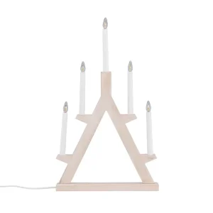 Spar mere | Venture Home Val Thoren Adventslysestage 60 cm Hvid - Belysning
