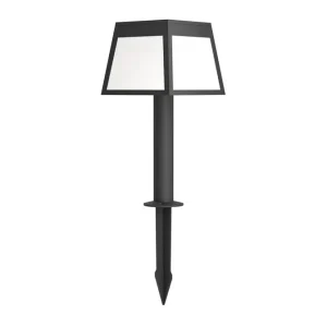 Skarp pris | Eglo Poller Eglo Altilia Solcelledrevet med Sensor 560 mm Sort/Hvid - Belysning