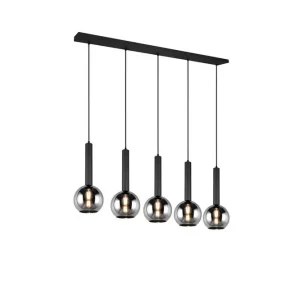 Bedst sælgende | Trio Lighting Pendel TRIO Clayton 5-delt 5-delt - Belysning