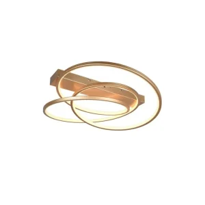 Direkte fra fabrikken | Trio Lighting Loftlampe TRIO Darvin Guld Guld - Belysning