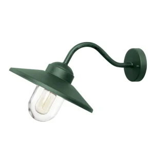 Udsalg - Udendørs væglampe Elstead Lighting Klampenborg Fir Green Fir Green - Have