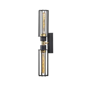 Væglampe Sourab Shine Black / Rany Guld/Sort - Belysning - Bestseller