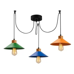 Kundernes valg - Loftlampe Sudalwani Grøn / Blå / Orange Grøn / Blå / Orange - Belysning