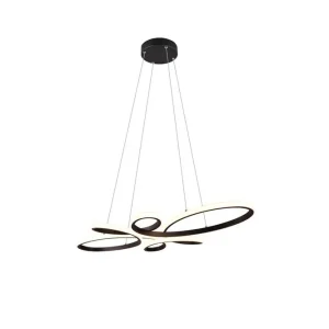 Dagens tilbud - Trio Lighting Pendel TRIO Fly Matsort Matsort - Belysning