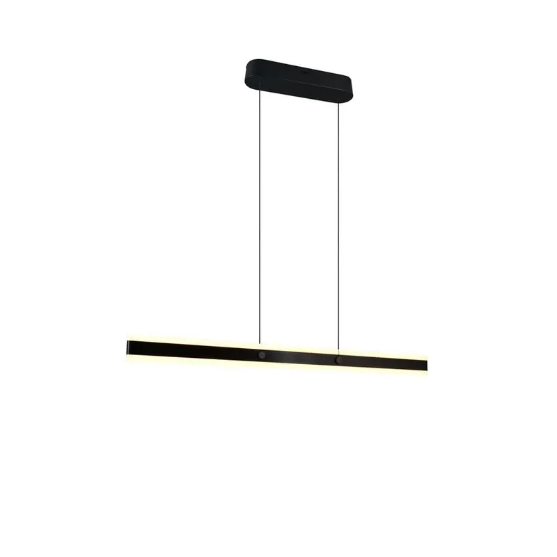 Begrænset antal | Trio Lighting Pendel TRIO Arcola 115 cm, Mat sort - Belysning