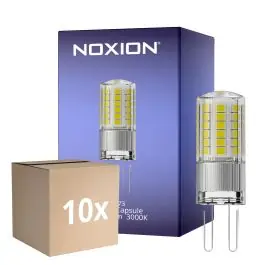 Bedst sælgende - Fordelspakke 10x Noxion LED Kapsel G9 4.8W 600lm - 830 Varm Hvid Erstatter 48W