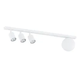 Næsten udsolgt | Emibig Loftlampe Baster Stål Hvid Egnet Til 3x GU10 - Max 8W, 1x E14 - Max 10W