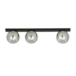 Emibig Loftlampe Fit Stål Sort Egnet Til 3x E14 - Max 10W - Ny vare
