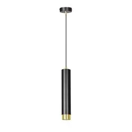 Toppris - Emibig Pendel Lampe Kibo Stål Sort Egnet Til 1x GU10 - Max 10W