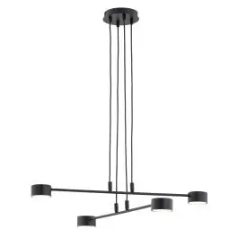 Bestseller | Emibig Pendel Lampe Modus Stål Sort Egnet Til 4x GX53 - Max 12W