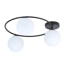 Spar nu - Emibig Loftlampe Sopra Stål Sort Egnet Til 3x E14 - Max 10W