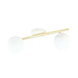 Toppris | Emibig Loftlampe Splendi Stål Hvid Egnet Til 2x E14 - Max 10W