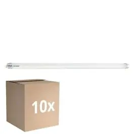 Bestil nemt - Fordelspakke 10x Sylvania ToLEDo Superia LED Lysrør T8 (EM/Mains) Ultra Efficiency 22.2W 4100lm - 840 Kold Hvid 150cm - Erstatter 58W