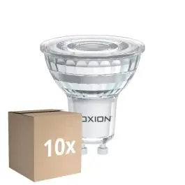 Udsalg | Fordelspakke 10x Noxion PerfectColor LED Spot GU10 PAR16 6.7W 575lm 60D - 930 Varm Hvid Bedste Farvegengivelse - Dæmpbar - Erstatter 80W