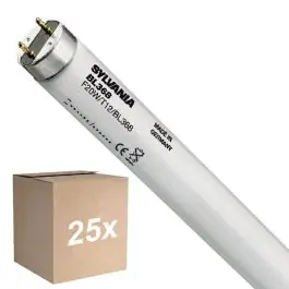 Fordelspakke 25x Sylvania Blacklight BL368 T12 40W 368 UV 59cm - Helt ny
