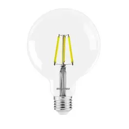 Ekstra rabat | Sylvania ToLEDo Platinum Retro LED Globe 120mm Klar 4W 840lm - 827 Ekstra Varm Hvid Erstatter 60W