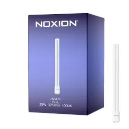 Anbefalet valg | Noxion Lucent PL-L LED (EM/Mains) 25W 3250lm - 840 Kold Hvid 2G11 4-Pinde - Erstatter 55W