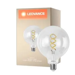 Begrænset antal - Ledvance Smart+ Wifi E27 G125 4.8W 470lm - 827-865 Justerbar Hvid RGBW - Dæmpbar - Erstatter 40W